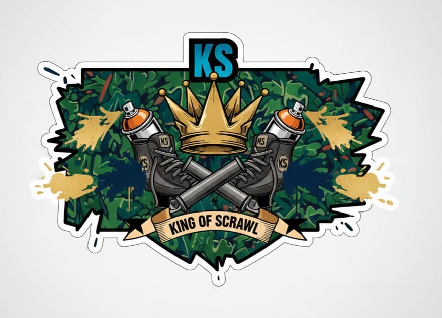 King Of Scrawl - Figurinha Oficial Kim KS Art 10