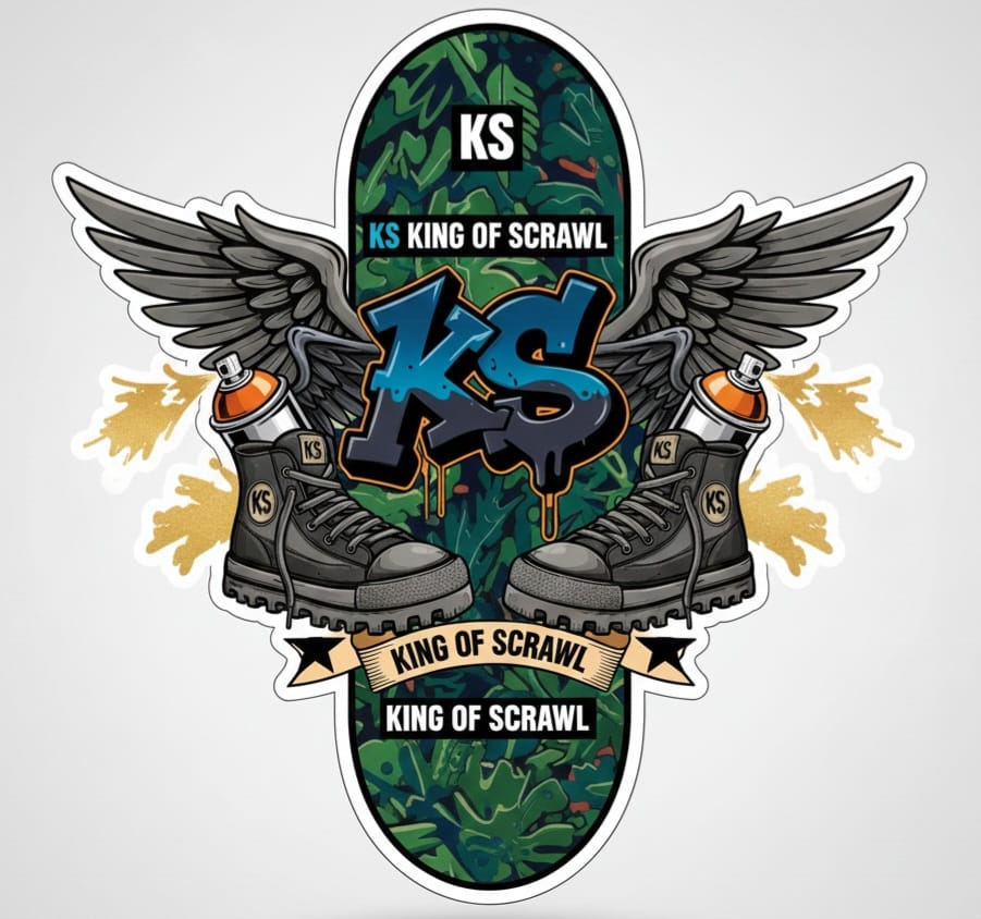 King Of Scrawl - Figurinha Oficial Kim KS Art 11