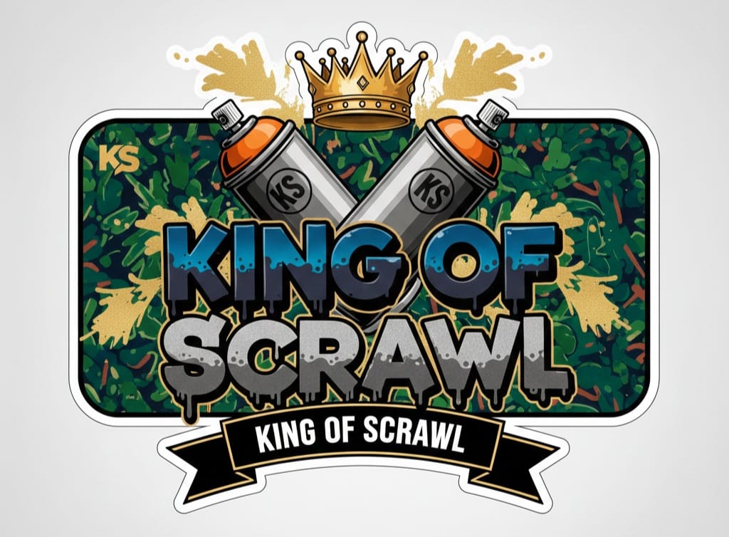 King Of Scrawl - Figurinha Oficial Kim KS Art 14
