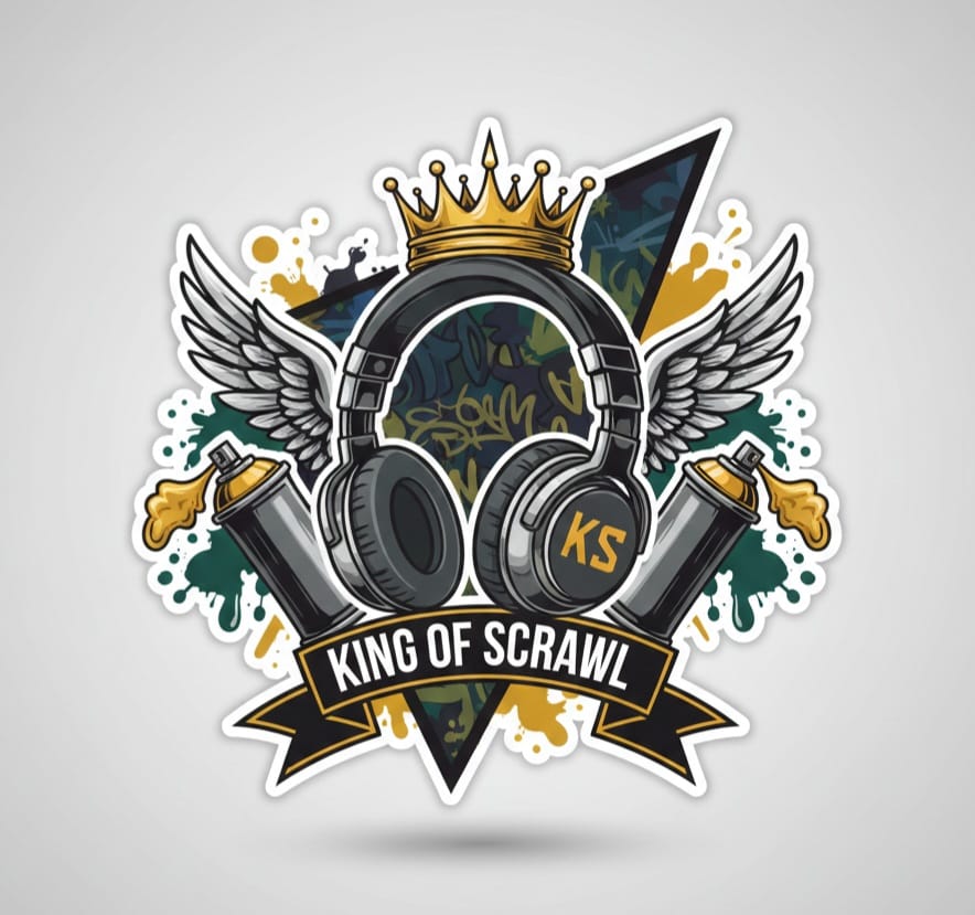 King Of Scrawl - Figurinha Oficial Kim KS Art 15