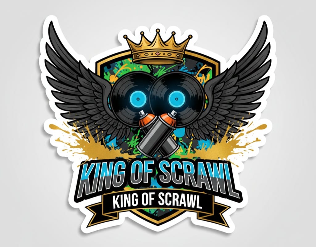 King Of Scrawl - Figurinha Oficial Kim KS Art 24