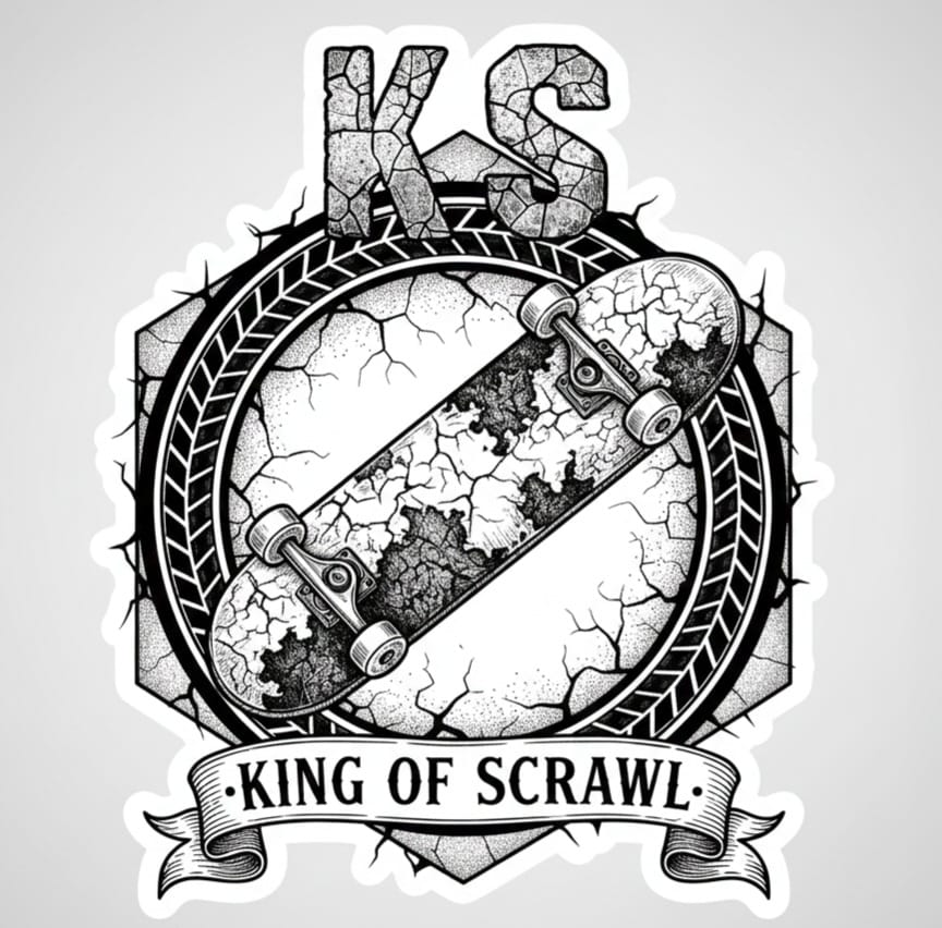 King Of Scrawl - Figurinha Oficial Kim KS Art 31