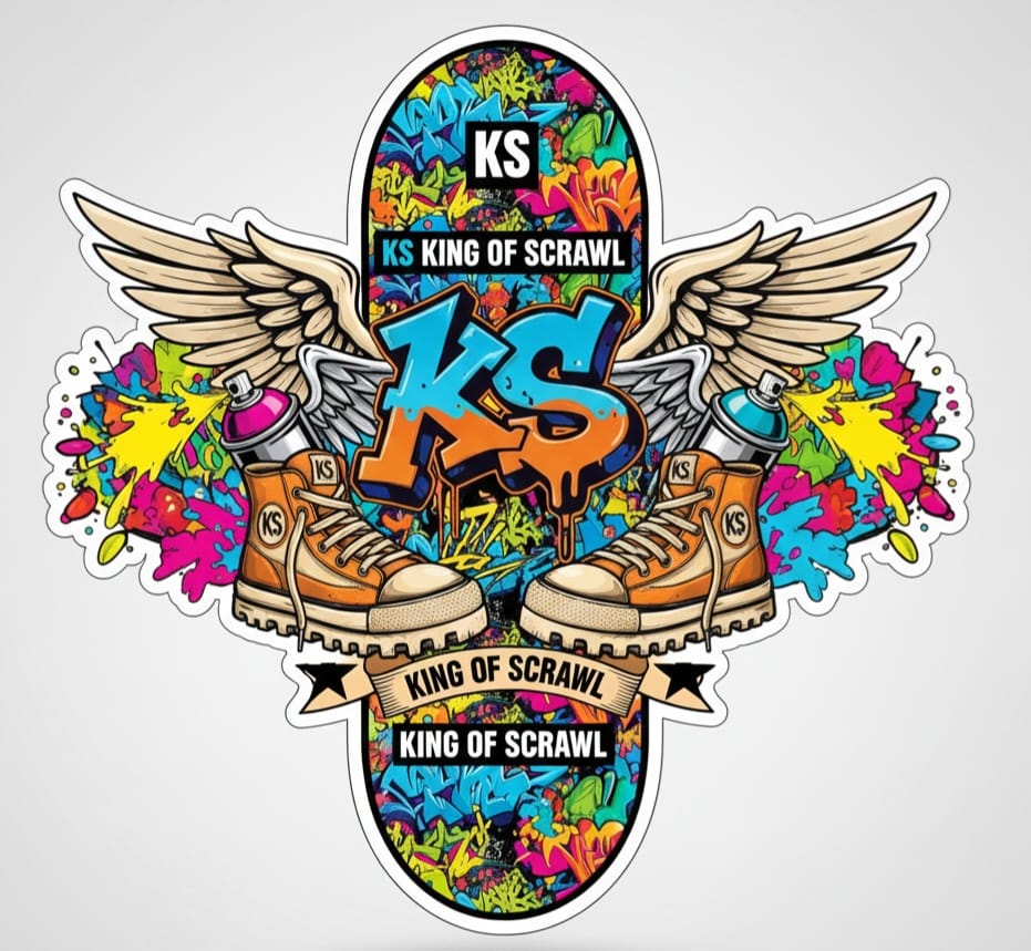 King Of Scrawl - Figurinha Oficial Kim KS Art 9